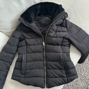 ZARA BLACK JACKET PUFFER